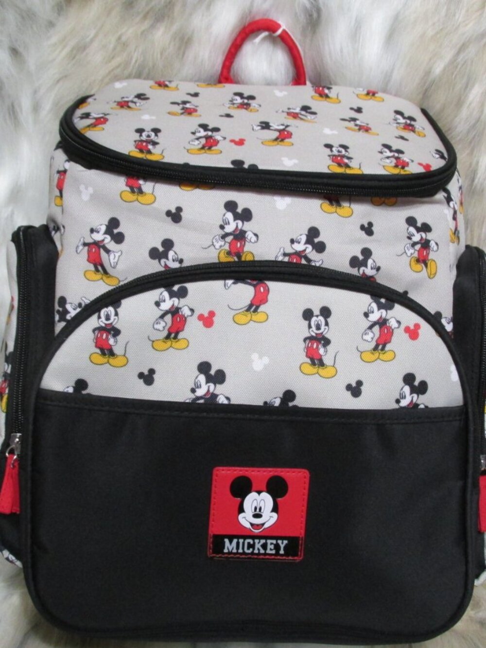 P3196-NWOT Disney Mickey Mouse Baby/Travel Backpack with Pad